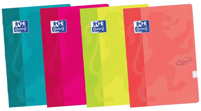 Oxford - Writing School Touch A5 ligne 72 pages 80gr assortis