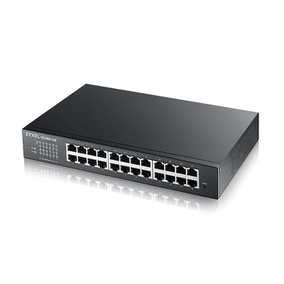 ZYXEL -   GS1900-24E-EU0103F netwerk-switch Managed L2 Gigabit Ethernet (10/100/1000) 1U Zwart