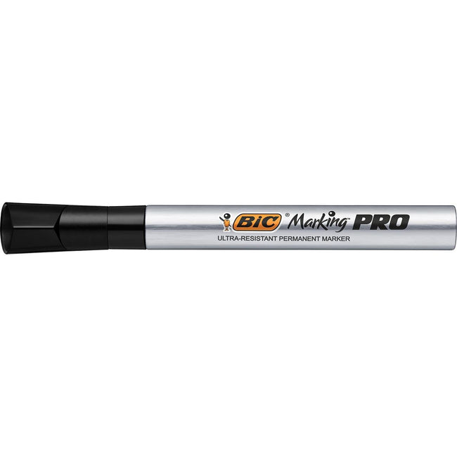 BIC - Marking Marking Pro, Chisel Point, noir