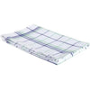Klika -  Handdoek Christelle, ft 50 x 70 cm, geruit, groen blauw, pak van 6 stuks