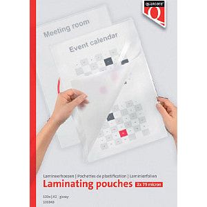 Quantore - Laminingabdeckung A3 2x75micron 100 Stück