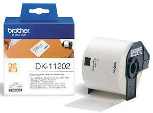 Brother - Etiket brother dk11202 verzendlabel 62x100mm wit