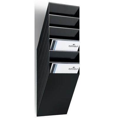 Durable - porte-brochures Flexibox 6 A4, noir