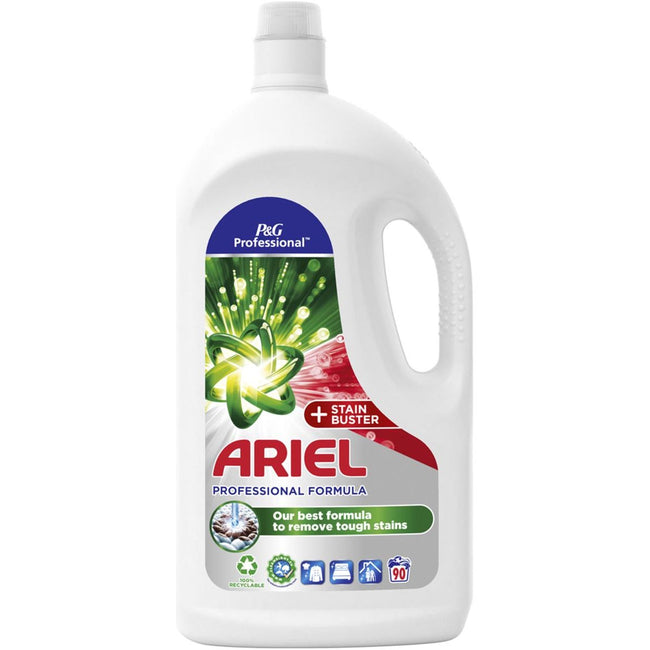 Ariel - Buster de coloration à détergent liquide, bouteille de 4,05 L