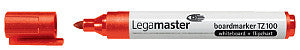 Legamaster - Felt -tip Pen TZ100 Blanc Blanc Around Rouge 1,5-3 mm | 10 pièces