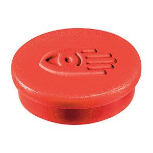 LEGAMASTER - MAGNET LEGAMASTER SUPER 35MM 2500GR ROUGE | Blister un 2 pièces | 10 morceaux