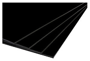 Quantore - Foamboard 50x70cm 2-Side 5 mm noir | 10 pièces