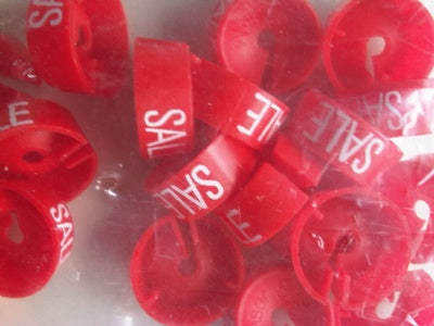 Klika - MB rot-weißer Druck SALE 25 Stück