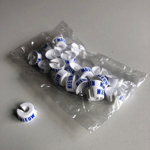 Klika - MB blanc/noir NEUF pour sur cintre 40 pièces