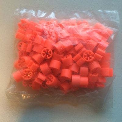 Klika - Mini marqueur non imprimé rouge fluo 100 pièces