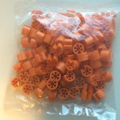 Klika - Mini marqueur non imprimé orange 100 pièces