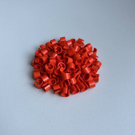 Klika -  Minimarker onbedrukt oranje 100 stuks