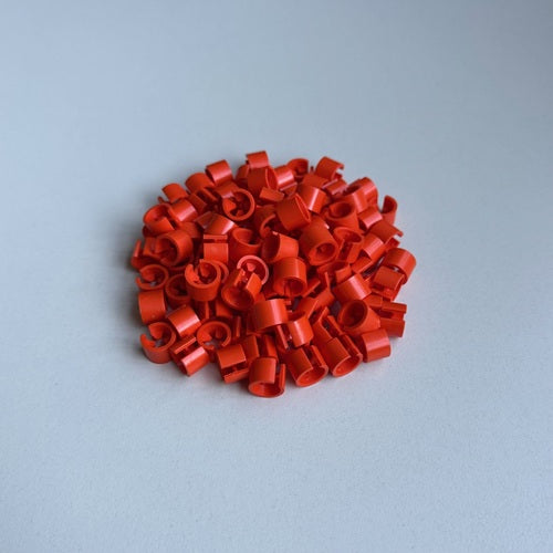 Klika -  Minimarker onbedrukt oranje 100 stuks