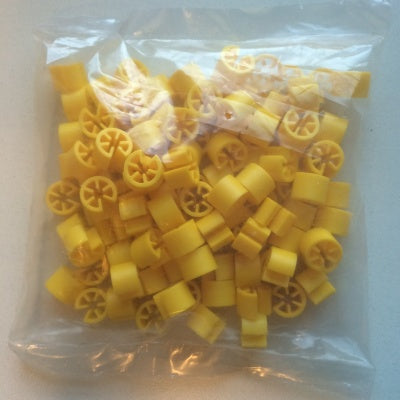 Klika - Mini marqueur non imprimé jaune foncé 100 pièces