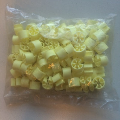 Klika - Mini marqueur non imprimé jaune clair 100 pièces