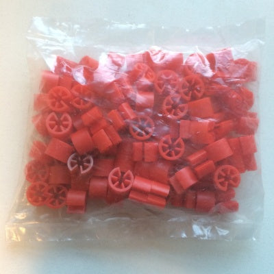 Klika - Minimarker unbedruckt normal rot 100 Stk