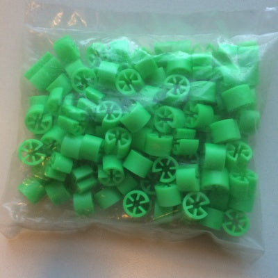 Klika - Mini marqueur non imprimé vert clair 100 pièces