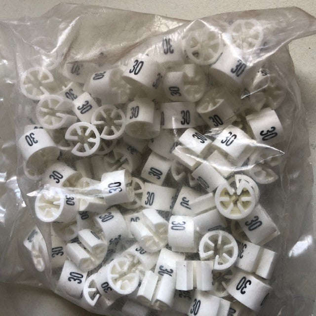 Klika -  Minimarker wit/zwart 30 100st
