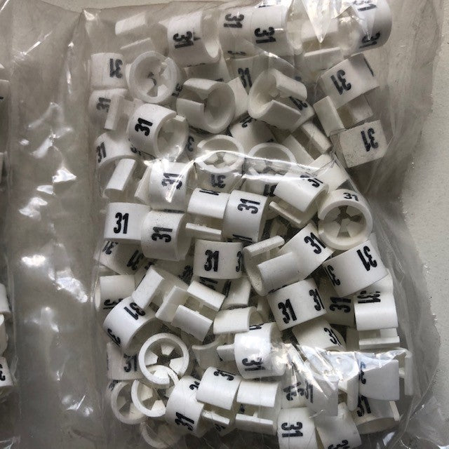 Klika -  Minimarker wit/zwart 31 100st