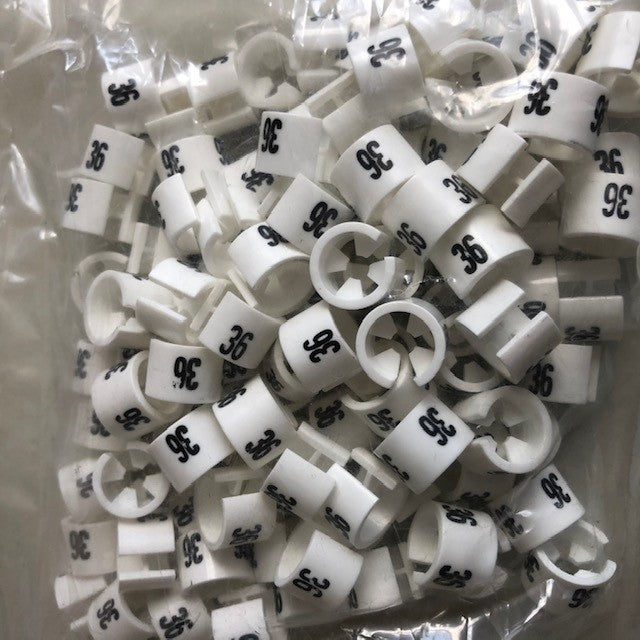 Klika - Mini marqueur blanc/noir 36 100 pcs