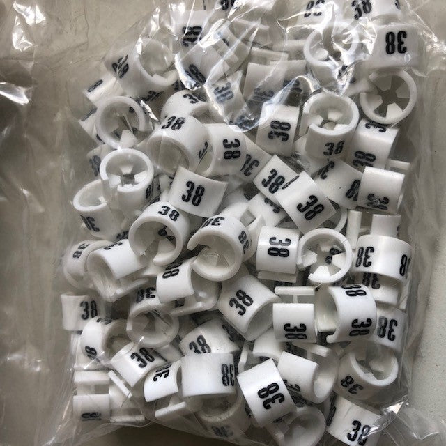 Klika -  Minimarker wit/zwart 38 100st