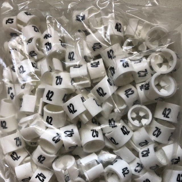 Klika - Minimarker weiß/schwarz 42 100 Stk