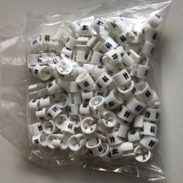 Klika -  Minimarker wit/zwart 44 100st