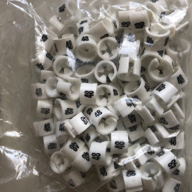 Klika - Minimarker weiß/schwarz 48 100 Stk