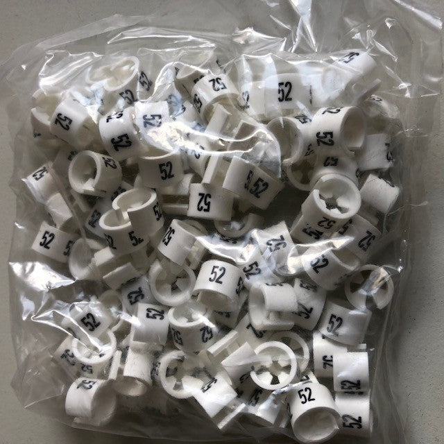 Klika -  Minimarker wit/zwart 52 100st