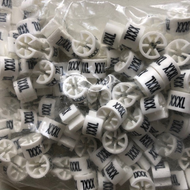 Klika -  Minimarker wit/zwart 3XL 100st