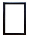 Klika - Cadre clic 70x100 cm noir 25mm 2 pièces