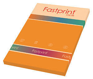 Quantore - Kopieerpapier Colour A4 160gr oranje 50 vel