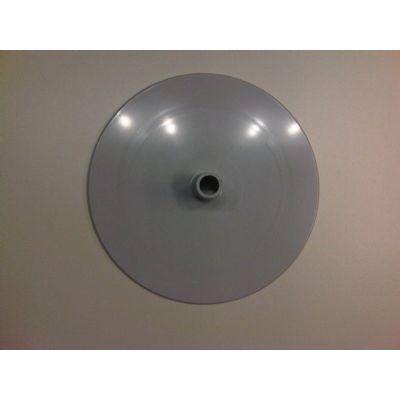 Klika -  Voetplaat rond diameter 16cm grijs