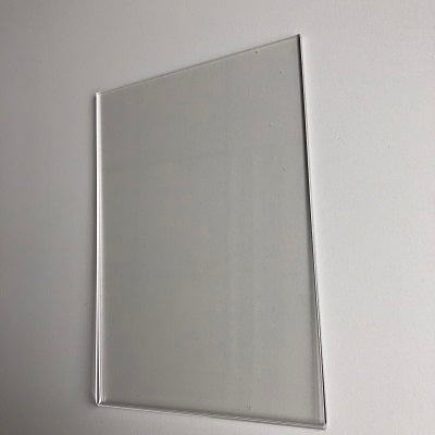 Klika - Support en U acrylique A5 vertical sans trous 30 pièces
