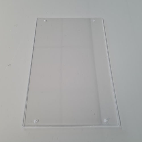 Klika - Support en U acrylique A4 avec 4 trous 20 pièces