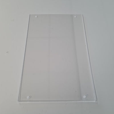 Klika -  Acryl U-houder A3 met 4 gaten vertikaal