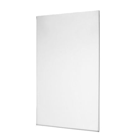 Klika - Support en U acrylique A4 vertical sans trous 30 pièces