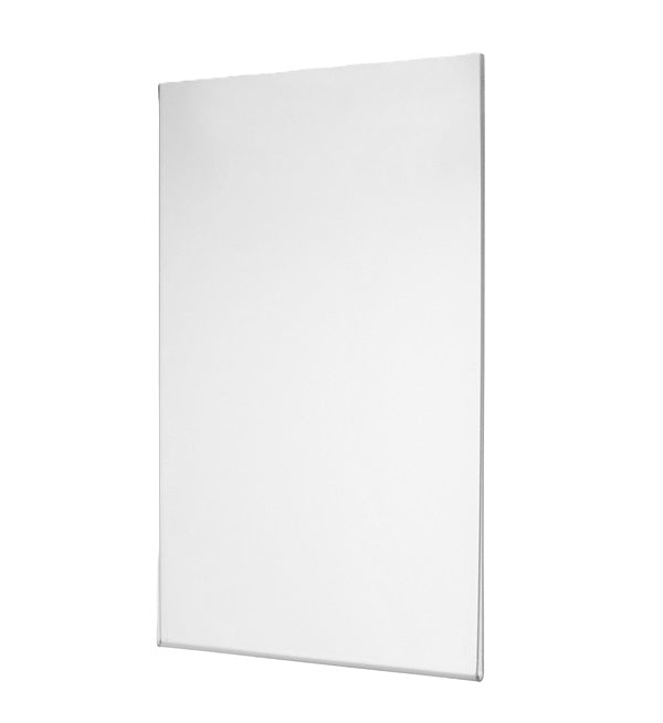Klika - Support en U acrylique A4 vertical sans trous 30 pièces