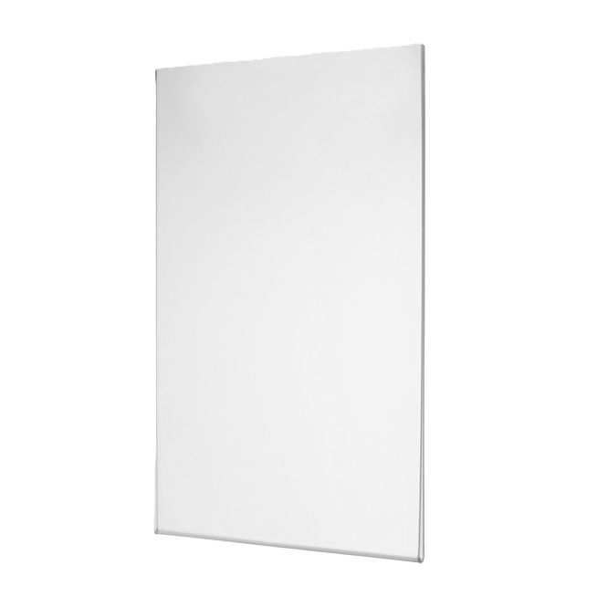 Klika - Support en U acrylique A4 vertical sans trous 30 pièces