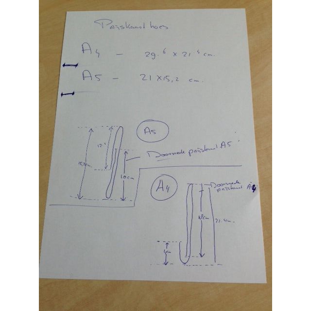 Klika - support de carte 297x210 mm d'épaisseur 1 mm PETG - 30 pièces