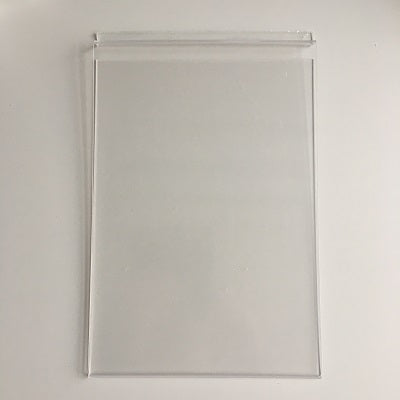 Klika - Porte-cartes d'exposition en acrylique 210x300 slatwall 14 pièces