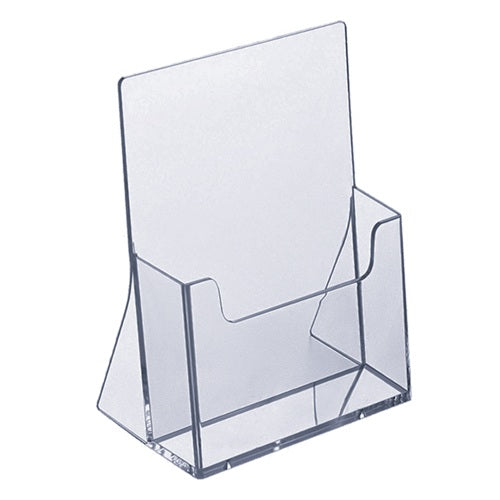 Klika - Porte-brochures A5 portrait transparent