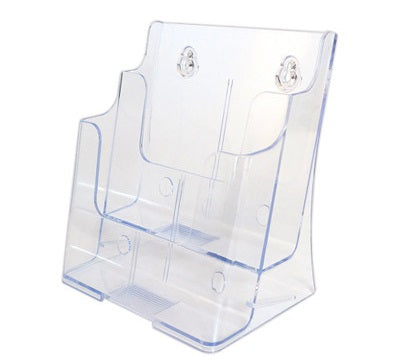 Klika - Plateau à brochures 2 compartiments x A5 portrait