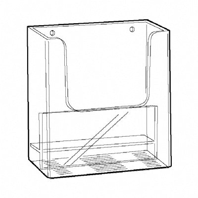 Klika -  Folderbak 2-vaks A4 hangend