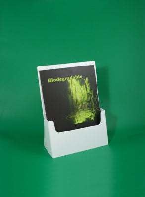 Klika - Plateau à brochures BIO A4 portrait, couleur blanc