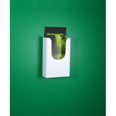 Klika - Boîte à brochures BIO 1/3 A4 à suspendre couleur blanc 20 pièces