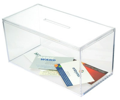Klika -  Visitekaartbox mini inzameldoosje