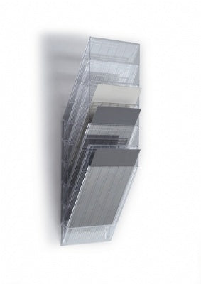 Klika - Brochure murale A4 verticale 6 compartiments