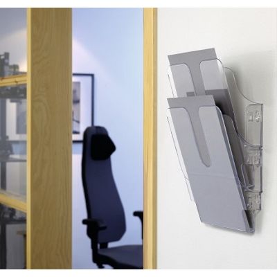 Klika - Prospektwand A4 vertikal 2 Fächer