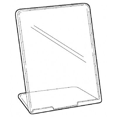 Klika -  L-standaard A5 vertikaal bovenzijde open